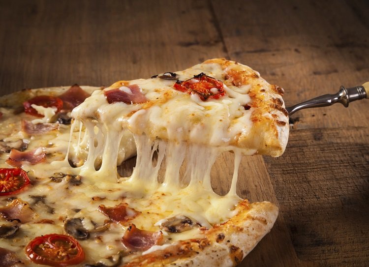 How does having pizza impact on your heart